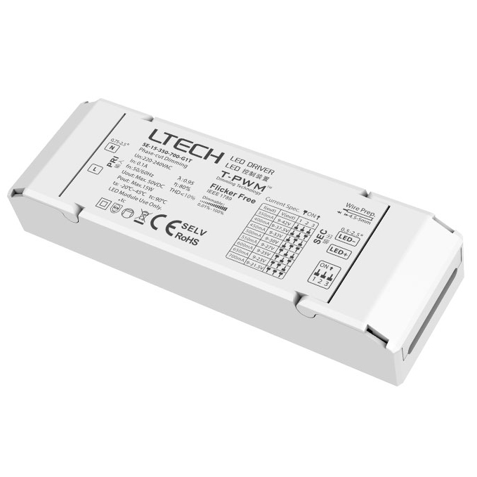 15W 350-700mA CC Triac Driver SE-15-350-700-G1T